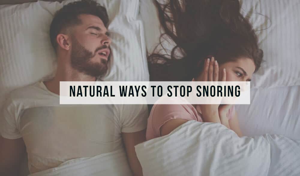 WAYS TO STOP SNORING
