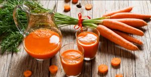 carrot juice might be good for acid reflux